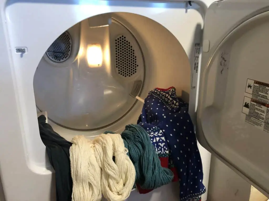 Can you put wool in the dryer
