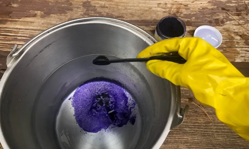 dye wool with acid dyes